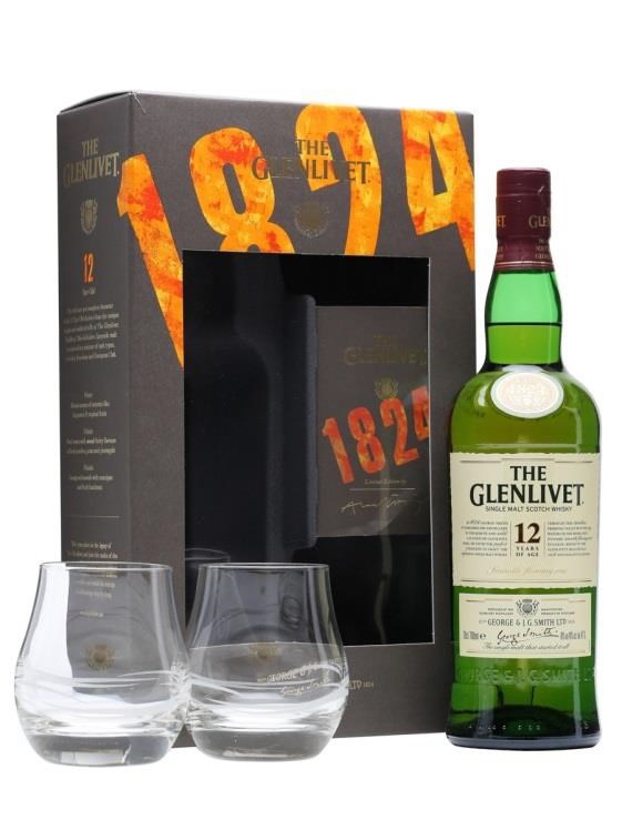 The Glenlivet 12YO Scotch Whisky gift se