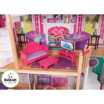 Kidkraft elegant online doll manor