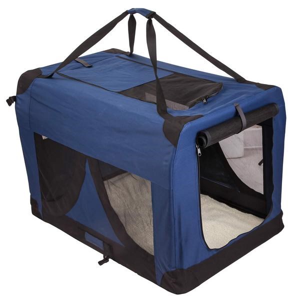 Buy Portable Soft Dog Crate XXXL - BLUE | Grays Australia