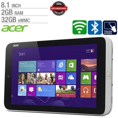 8.1'' Acer Iconia W3-810-27602G03 Tablet