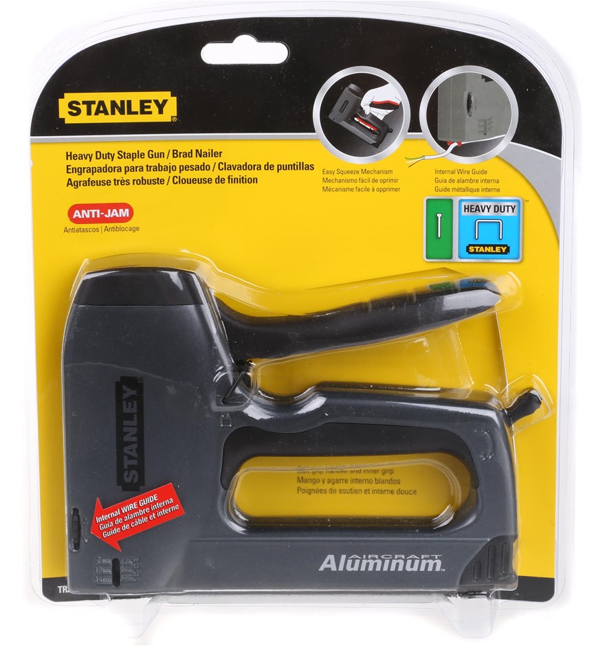 STANLEY Heavy Duty Staple Gun/ Brad Nailer, Staple Sizes 6mm To 14mm