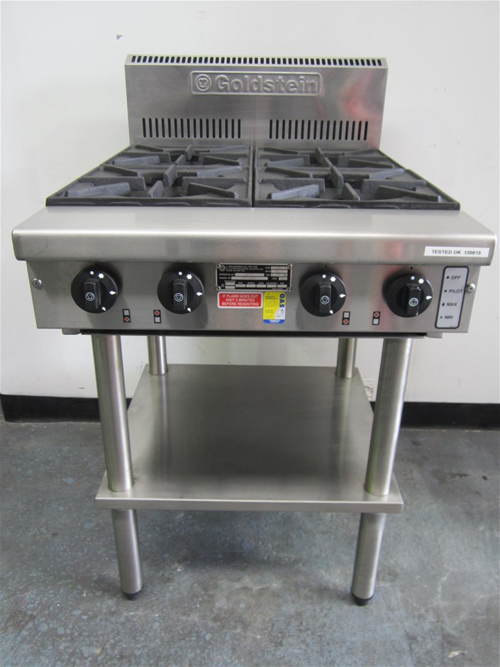 Goldstein 4 Burner on Stand