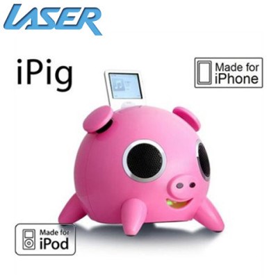 Laser iPIG MP3 iPod/iPhone Speaker Dock