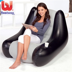 Bestway Inflatable Air Chair with Cup Ho