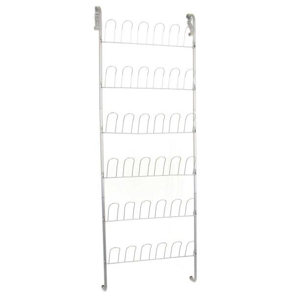 18 Pair Over The Door Shoe Rack
