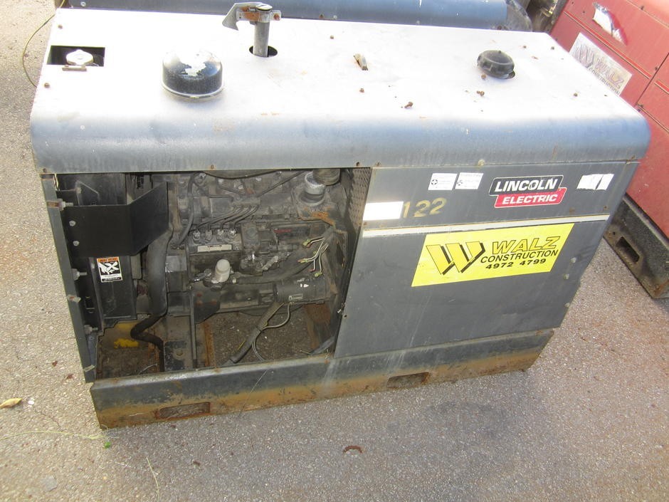 Lincoln Electric Commander 500 arc welder and power source Auction