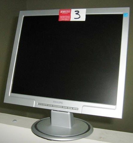 Phillips Model HNS7170T - 17" Flatscreen Computer Monitors Auction ...