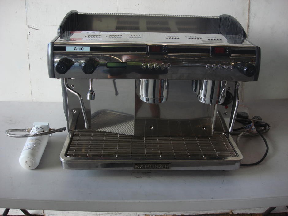 EXPOBAR MAC2GR 2 Group Volumetric Coffee Machine Auction (0013
