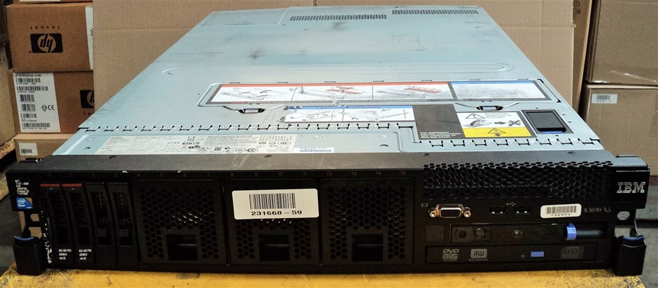 Ibm System X3690 X5 7147a5m Server 2u Rackmount Auction 0005 2504877 Grays Australia