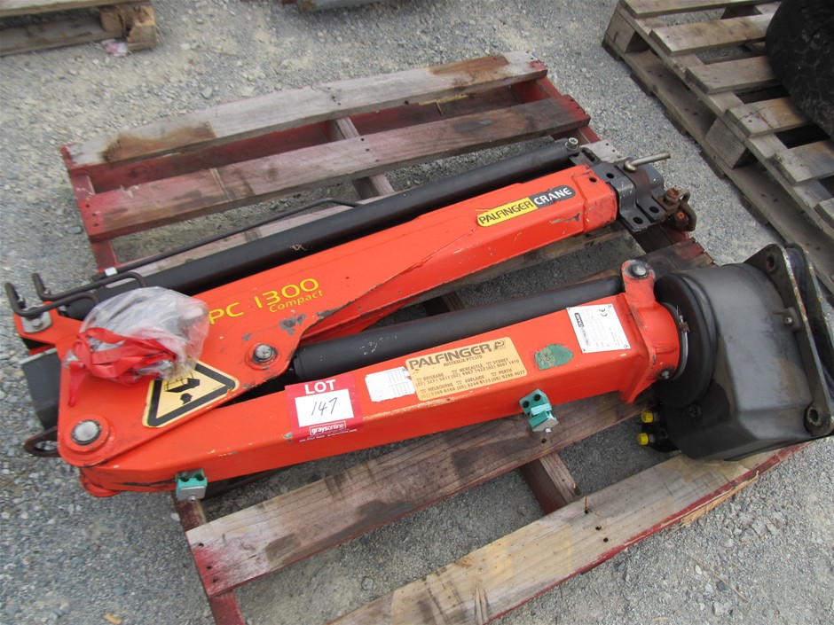 Palfinger Truck Crane, Model PC1300 Compact, S/No. 200004963, approx 1