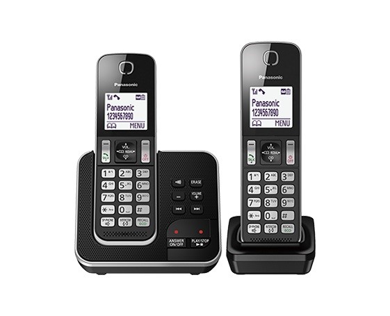 Panasonic KX-TGD322ALB Cordless Phone wi