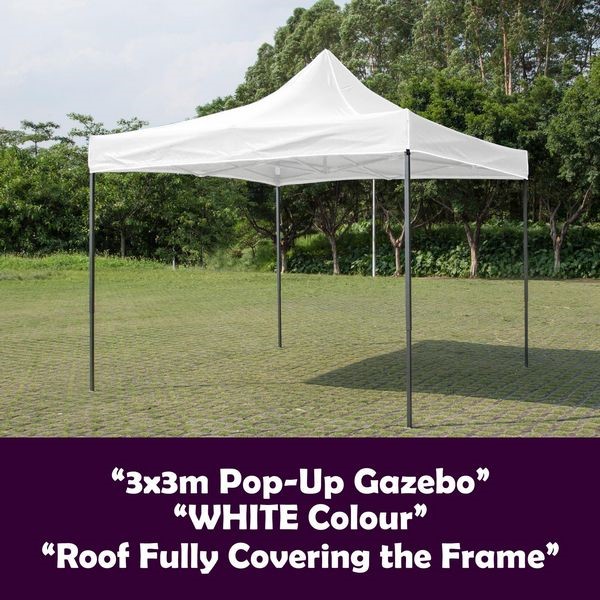 3x3 Gazebo Outdoor Pop Up Marquee Foldin