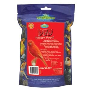 Vetafarm Canary Red Factor Food 450g