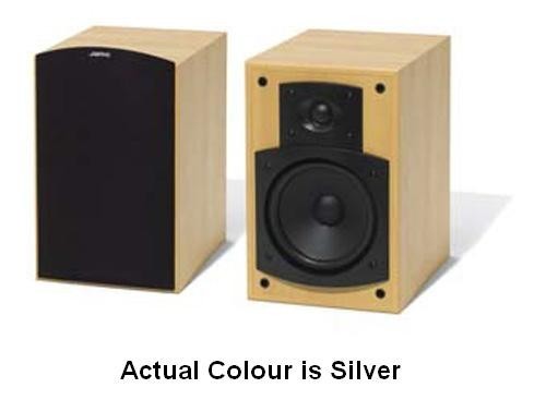 Jamo E530 Book Shelf Speaker (Silver) (P