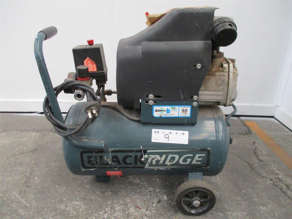 Black Ridge BRC95 Air Compressor Auction (00117015360) Grays Australia