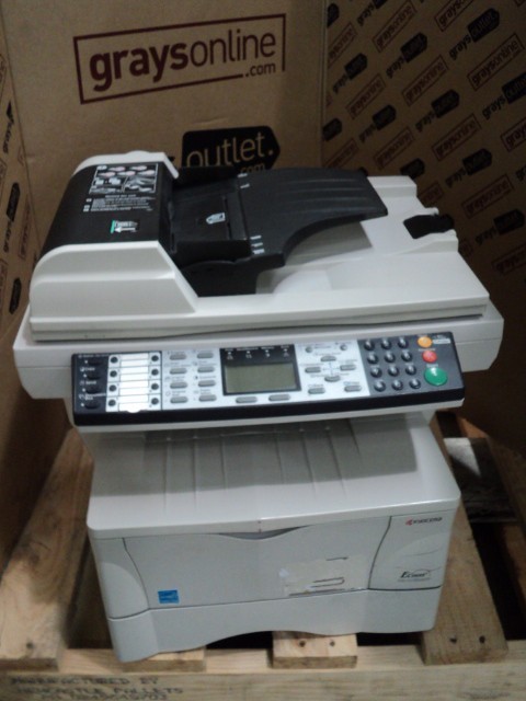 KYOCERA Ecosys Fax machine, Model: FS-1118 MFP, White/Black, Marks and ...