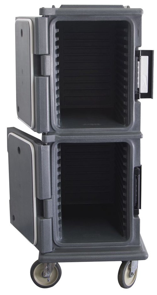 Cambro 24 tray Upright Mobile Food Warmer. Removed from one of