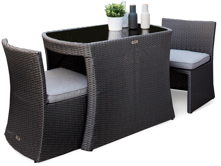 NEW EXCALIBUR Outdoor Tunis 3 Piece PE R