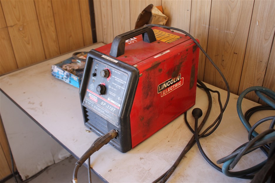Lincoln Electric Sp 170t Gas And Gasless Mig Welder Auction 0158 Grays Australia