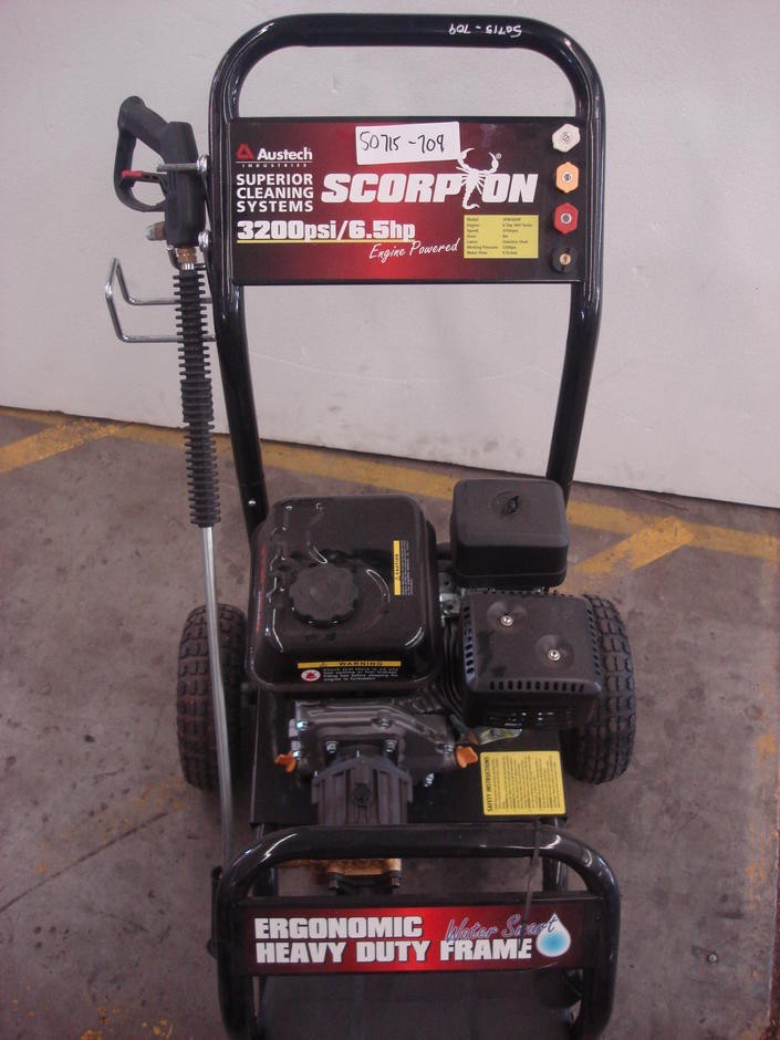 Austech Scorpion SPW 3600P high pressure cleaner Auction (0009-7002188 ...