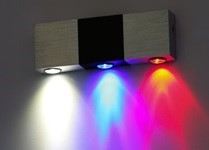 1 x pack LED Light Red, White and Blue