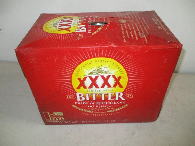 Xxxx Bitter Cans Bottles Auction 0410 7016526 Grays Australia