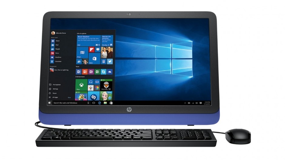 HP 23-r107a 23" AIO PC/AMD A6-6310/8B/1T