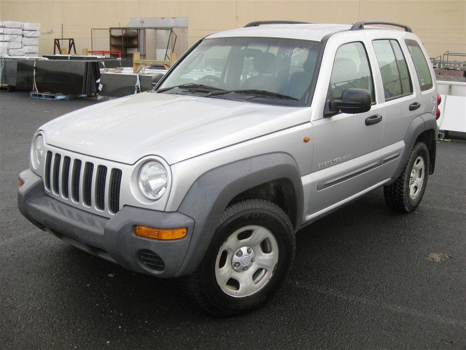 2002 Jeep Cherokee CRD Sport Wagon SUV, 148708, Manual, 4X4 (75639-40 ...