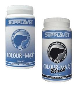 Buy Colour Max Coat Supplement for Dogs Plain 100g Grays Australia