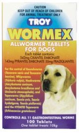 Troy Wormex Allwormer 100's