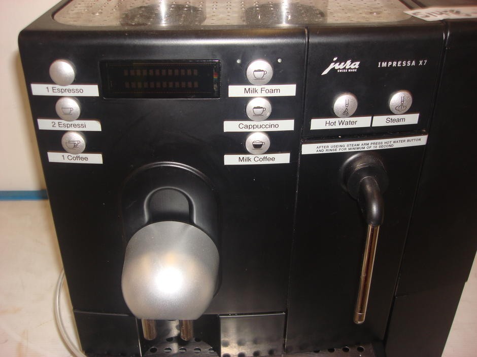 Jura model Impressa X7S countertop automatic coffee machine Auction