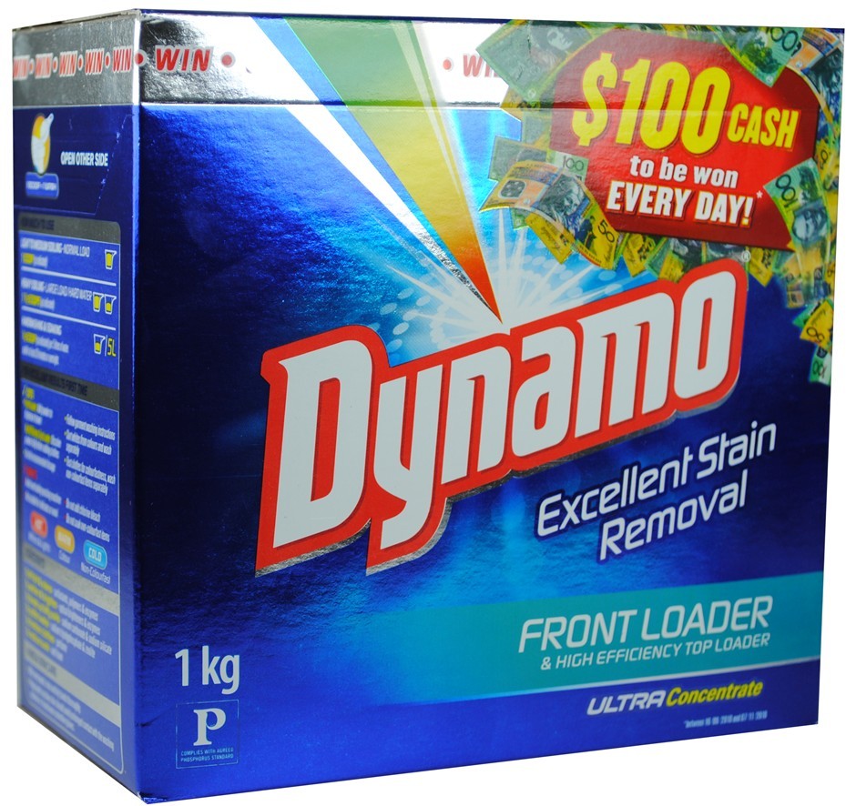 12 x Dynamo 1Kg Laundry Liquid Front Loa