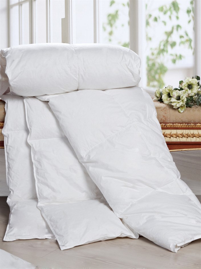 100% White Goose Feather Duvet / Doona /