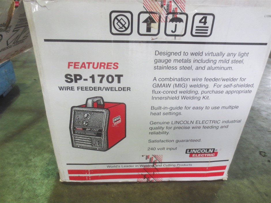 Mig Welder Lincoln Electric Model Sp 170t 240v 15amp Pooraka Sa Auction 0004 Grays Australia