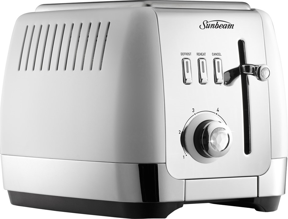 Sunbeam London Collection Toaster (White