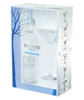 Belvedere Pure Vodka Martini Gift Pack (