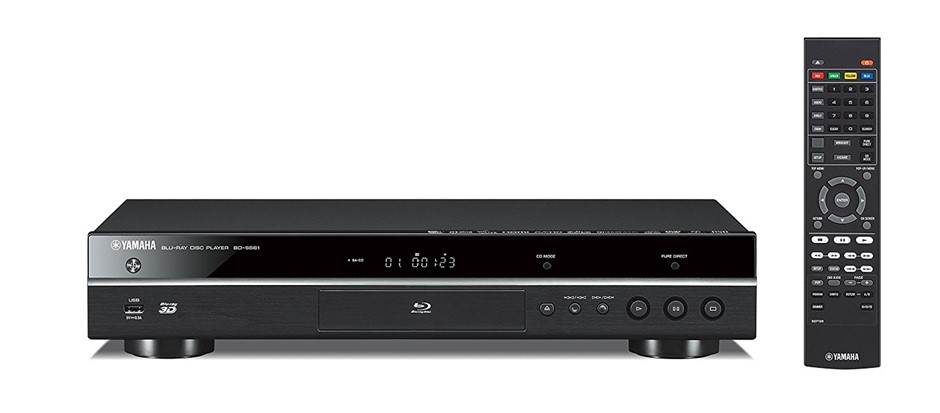 Yamaha BD-S681 3D Blu-ray Player with 4K