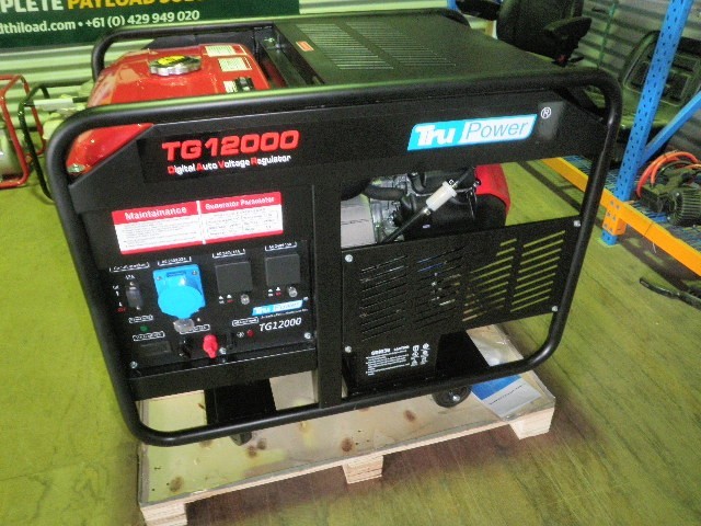 Tru Power, TG12000 Generator, 10 KVA, wi
