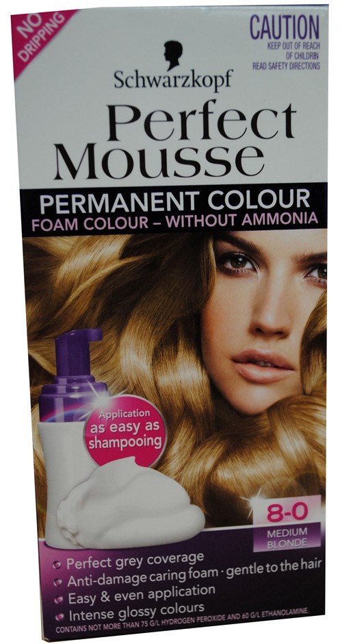 21 x Schwarzkopf Perfect Mousse 8.0 Medi
