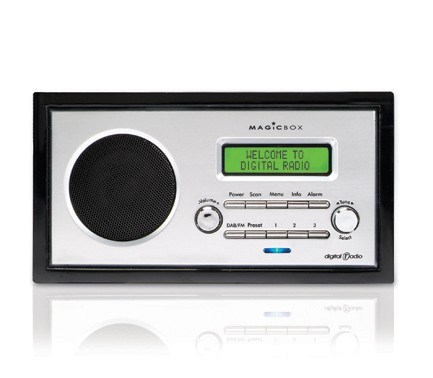 Magicbox 'Cleaver' Lacquered Wood DAB+/F