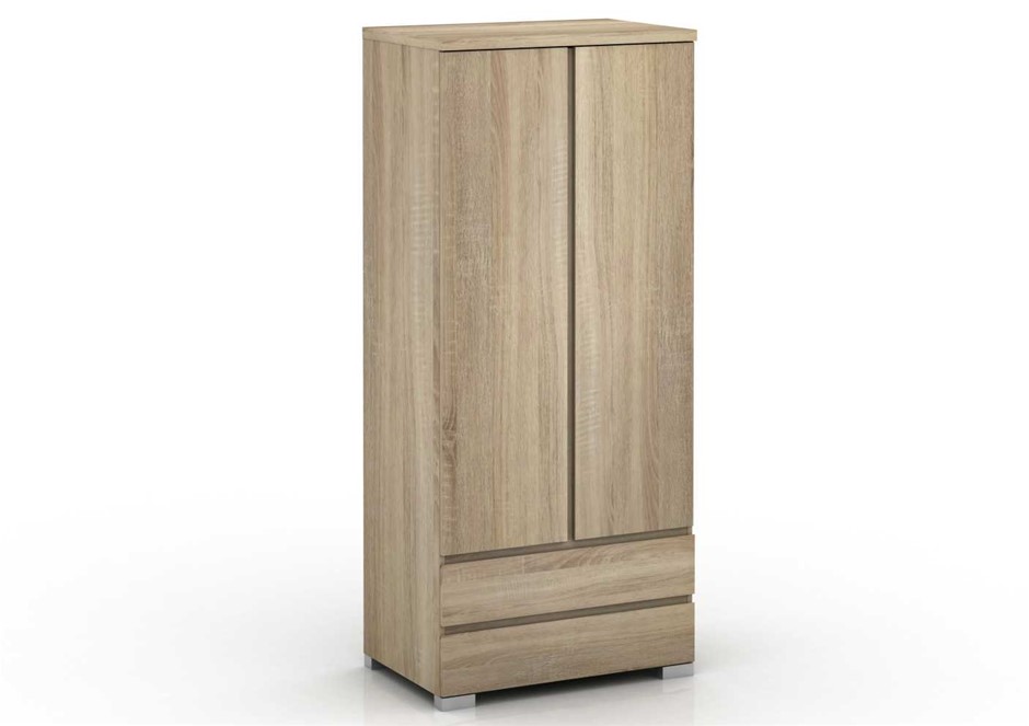 Elara 2 Door 2 Drawer Bedroom Wardrobe -