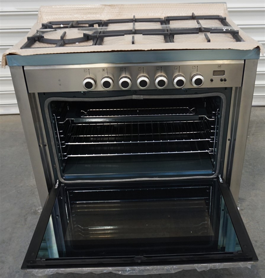 Glem 90cm Dual Fuel Cooker Model IT965PROEI Auction