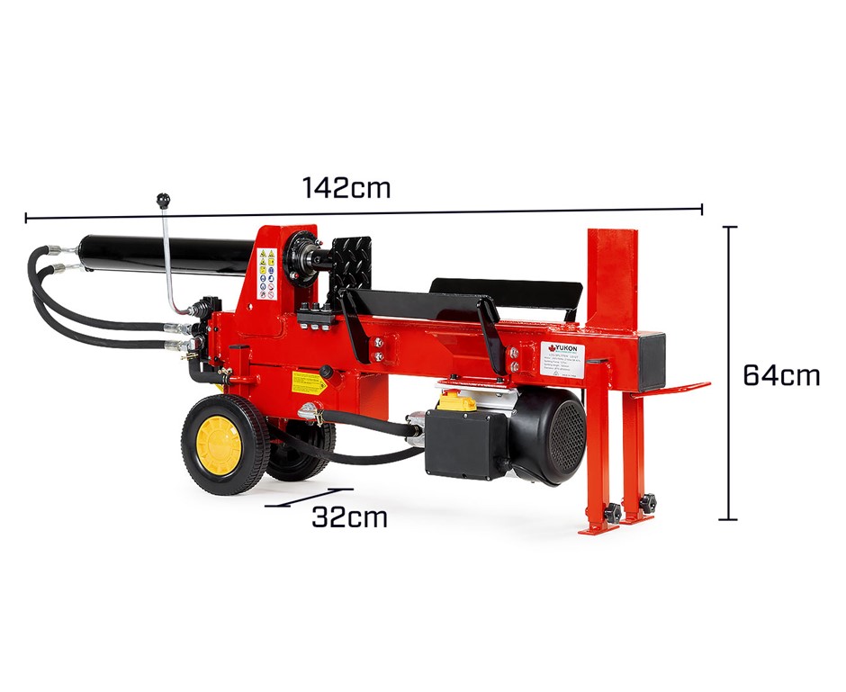 Buy Yukon Electric 12 Ton Log Splitter Wood Cutter Grays Australia