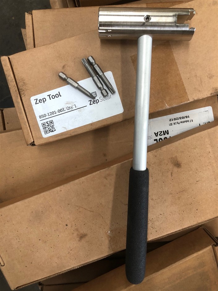 Qty Interlock Systems & Zep Solar Interlock Installation Tools Auction