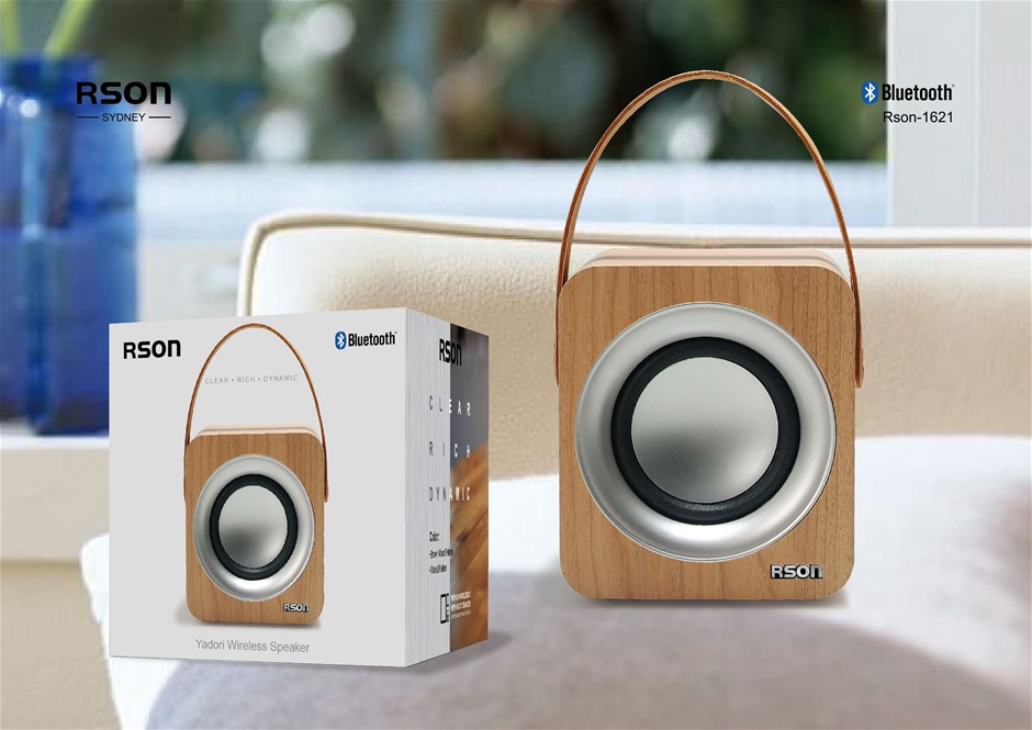 Rson Yadori Walnut Bluetooth Speaker (16