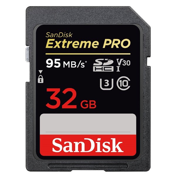 SanDisk 32GB Extreme PRO UHS-I SDHC Memo