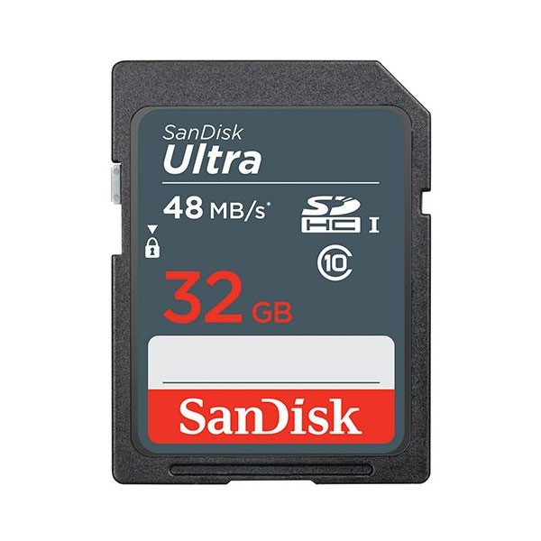 SanDisk 32GB SDHC CLASS 10 ULTRA 48MB/s 