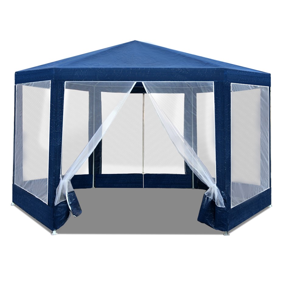 Instahut 2x2.5m Net Gazebo Tent - Navy