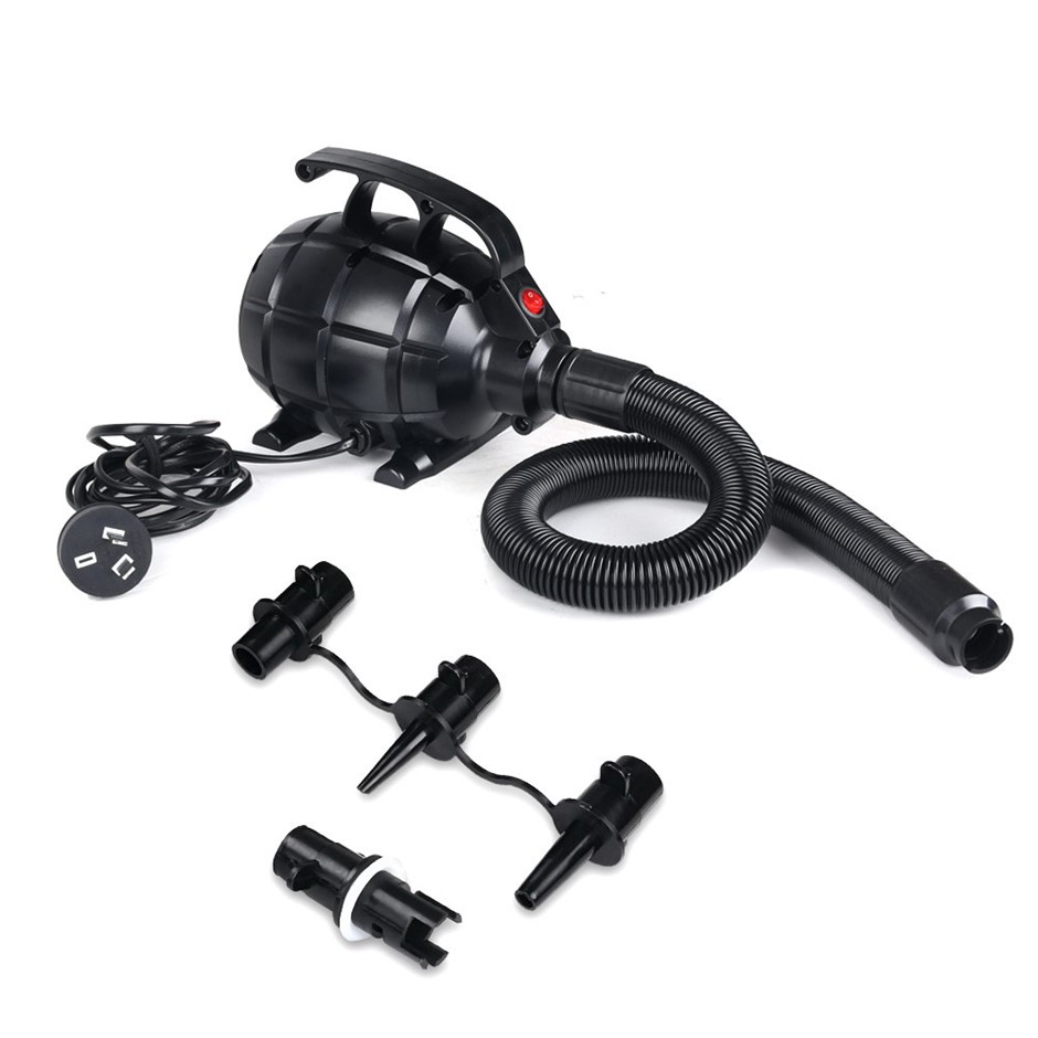 500W Electric Air Pump - Black