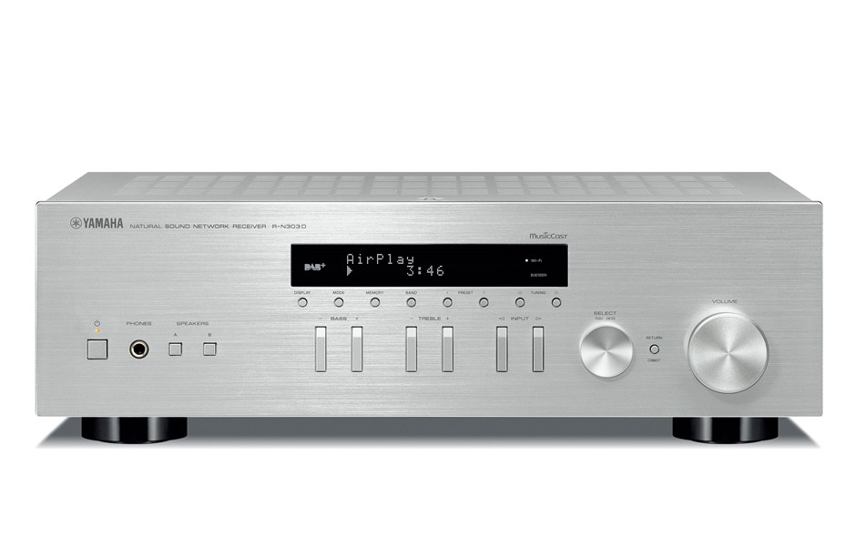Yamaha R-N303D Hi-Fi Receiver (Silver)